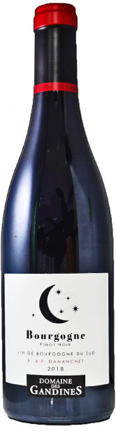 オーガニックワイン専門輸入商社 株式会社『岸本』：フランス ブルゴーニュ地方の生産者 ドメーヌ・ドゥ・ガンディヌによるフランスワイン ガンディヌ ブルゴーニュ  ピノ・ノワール （赤） ＡＯＣ ブルゴーニュ